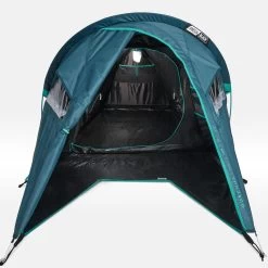 Quechua Tente De Camping - MH100 XL - 2 Places - Fresh & Black -Meilleur Camping Magasin tente de camping mh100 xl 2 places fresh and black 5