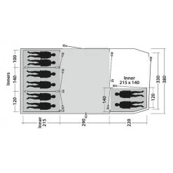 Tente De Camping Outwell Winwood 8 -Meilleur Camping Magasin tente de camping outwell winwood 8 2