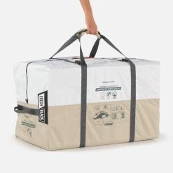 Quechua Tente Gonflable De Camping - Air Seconds 8.4 F&B - 8 Places - 4 Chambres -Meilleur Camping Magasin tente gonflable de camping air seconds 84 f and b 8 places 4 chambres 4