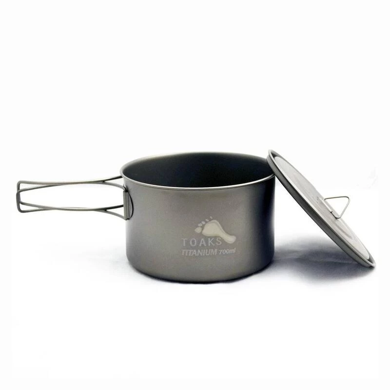 Toaks Titanium 700ml Pan - Ultraléger 3 Toaks Titanium 700ml Pan - Ultraléger – Image 3