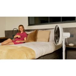 Trépied De Ventilateur Sur Pied Luvego Avec Télécommande - Minuterie - 40CM -Meilleur Camping Magasin trepied de ventilateur sur pied luvego avec telecommande minuterie 40cm 2